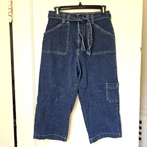 Baggy denim capri jeans (6M)